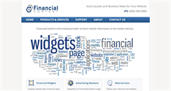 Desktop Screenshot of financialcontent.com